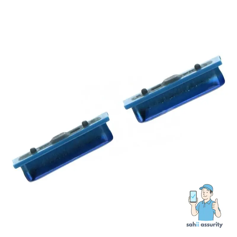 Volume Side Button Outer for Samsung Galaxy A7 2018 Blue